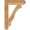 Ekena Millwork Balboa Craftsman Rough Sawn Bracket, Western Red Cedar, 6"W x 30"D x 42"H BKT06X30X42BOA04RWR - alternate 4